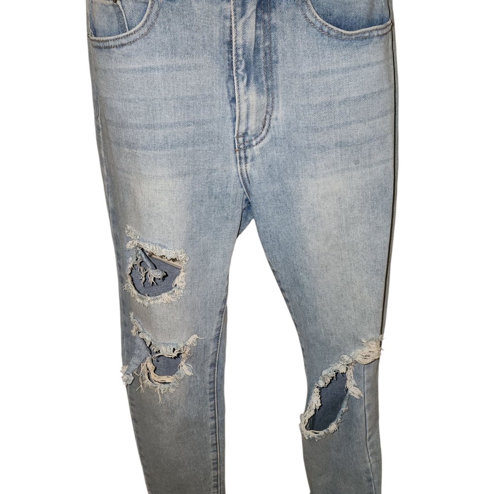 Nasty Gal Light Blue Denim Jeans
